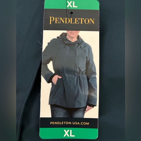 💙 NWT Pendleton Women's Hooded Rain Jacket - Wind Resistant, Waterproof💙 - Picture 11 of 13
